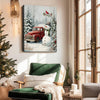 Snowman Canvas Print