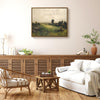 Vintage Framed Canvas Wall Art