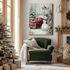 Snowman Canvas Print
