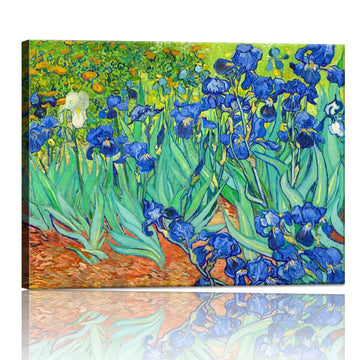 Canvas Prints Irises By Van Gogh Famous Flowers Oil Paintings