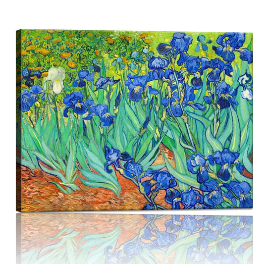Canvas Prints Irises By Van Gogh Famous Flowers Oil Paintings