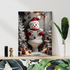 Snowman Canvas Print