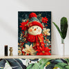 Snowman Canvas Print