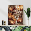 Snowman Canvas Print