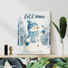 Snowman Canvas Print