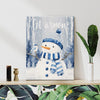 Snowman Canvas Print