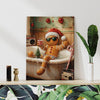 Snowman Canvas Print