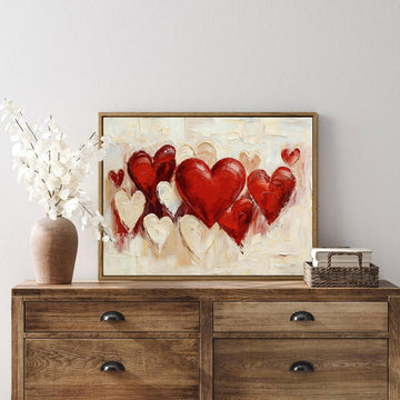 Valentine’s Day Framed Canvas Wall Art