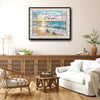 Coastal Sea Turtle "Every Day Is A New Beginning" Window View Wall Art