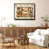 Bless This Home Farmhouse Canvas Wall Art