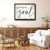 Then Sings My Soul Framed Wall Art Rustic Farmhouse Christian Hymn Print