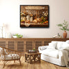 This Kitchen Offers Farmhouse Canvas Wall Art