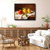 Classic Apple Pear Still Life Fruit Wall Decor Canvas Print