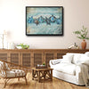 Christian Sea Turtle Quote Canvas Wall Art | God Says You Are