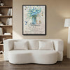 Jeremiah 29:11 Framed Christian Wall Art Hummingbird Floral Bible Verse Print