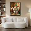 Gnome On Toilet St Patrick's Canvas Print