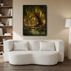 Mystical Enchanted Forest Willow Tree Canvas Wall Art Fairy Nature Home Decor