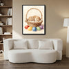 Sleeping Bunny Easter Canvas Wall Art