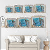 God Closes A Door He Opens A Window Sea Turtle Canvas, Nautical Faith Wall Decor