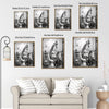Funny Giraffe On Toilet Reading Newspaper Canvas Wall Art Cute Bathroom Decor