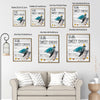 Hello Sweet Cheeks Sea Turtle Canvas, Rustic Funny Bathroom Wall Decor