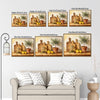 Vintage Olive Tree Lemon Still Life Framed Wall Art Print