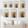 Bunny Carrot Basket Canvas Print