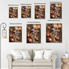 Snowman Reading Newspaper On Toilet Cozy Christmas Framed Wall Art