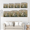 Wild Rabbit Daisy Meadow Canvas Wall Art