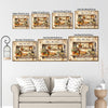 Bless This Home Farmhouse Canvas Wall Art