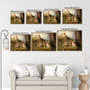 Woodland Forest Baby Rabbits Canvas Wall Art