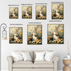 Bunny Holding Easter Eggs Canvas Print