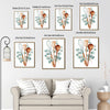 Watercolor Whisk Spoon Spatula Eucalyptus Framed Wall Art Print