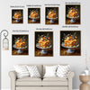 Vintage Sandwich Wildflower Still Life Framed Wall Art Print