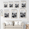 Retro Newspaper It's Time To Be Happier Wall Canvas, Ladies Toasting Champagne Statement Print, Funky Maximalist Home Wall Decor