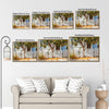 Rustic Orange Tree Watercolor Canvas Wall Art