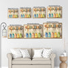 Rustic Mason Jar Kitchen Wall Art