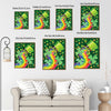 Rainbow Shamrock Leprechaun Hat St Patrick Canvas Print