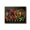 Herb & Spice Spoons Kitchen Canvas Wall Art