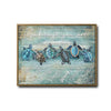 Christian Sea Turtle Quote Canvas Wall Art | God Says You Are