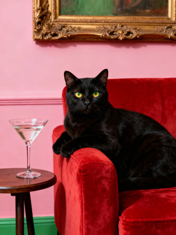 Cat On The Sofa