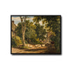 Vintage Country Sheep Farm Landscape Framed Wall Art Print