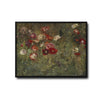Vintage Poppy Floral Antique Framed Wall Art Print