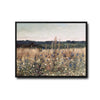 Vintage Wildflower Meadow Landscape Framed Wall Art Print