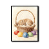 Sleeping Bunny Easter Canvas Wall Art