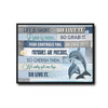 Life Is Short So Live It Motivational Quote Canvas Wall Art, Dolphin Coastal Wooden Plank Inspirational Print, Horizontal Farmhouse Beach House Positive Home Decor