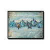 Christian Sea Turtle Quote Canvas Wall Art | God Says You Are