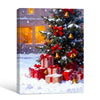 Snowy Christmas Tree & Gifts Framed Wall Art Christmas Decoration