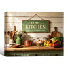Home Kitchen Where Love & Meals Are Made Framed Wall Art Print