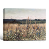 Vintage Wildflower Meadow Landscape Framed Wall Art Print